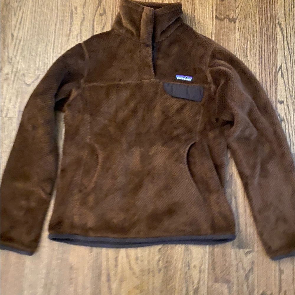 Patagonia Chocolate Brown Fleece Jacket